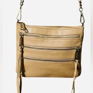 Rebecca Minkoff Tan Leather Crossbody Bag